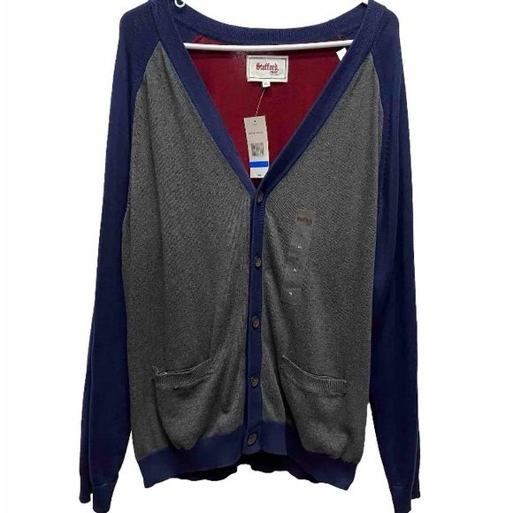 The Stafford Button Sweater